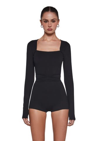 Signal Open Back Romper