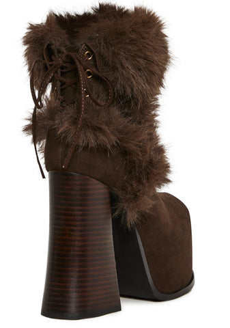 Sonata Beats Faux Fur Booties