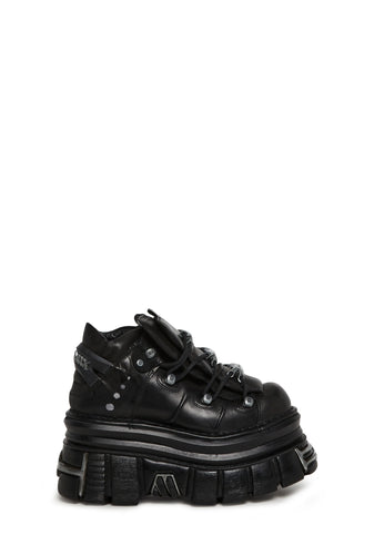 M-106-C179 Double Stacked Platform Sneakers