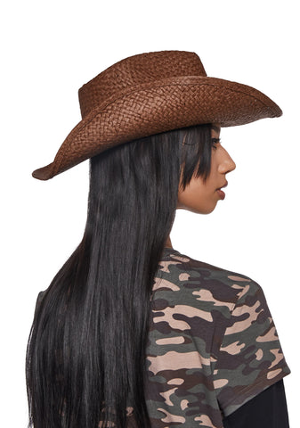 Von Dutch Cowboy Hat - Brown