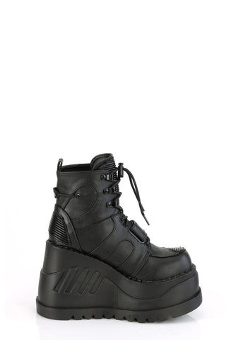 Stomp-13 Platform Wedge Ankle Boots