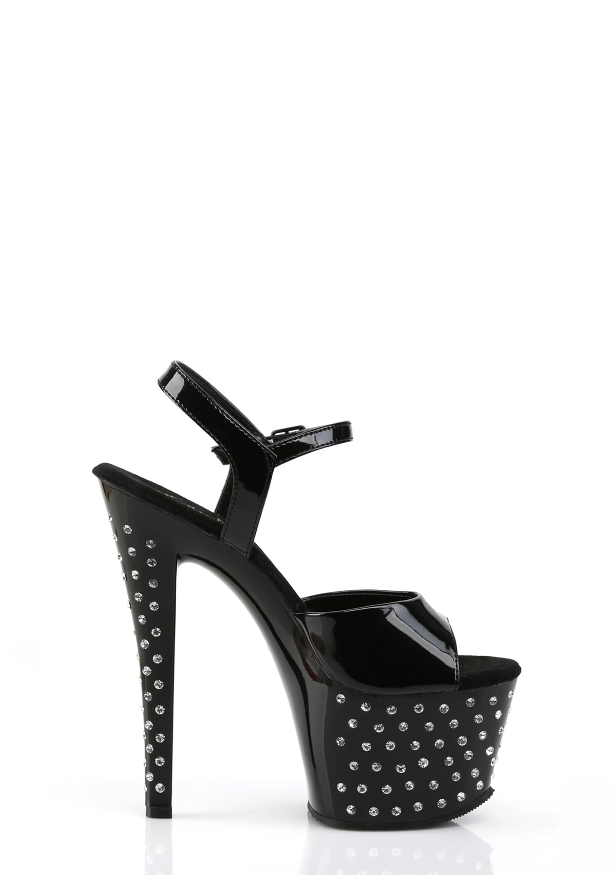 Stardust-709 Rhinestone Studded Sandals