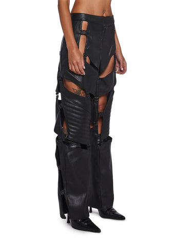 Biker Floating Pants - Black