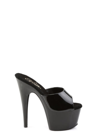 Adore-701 Platform Slides-Black