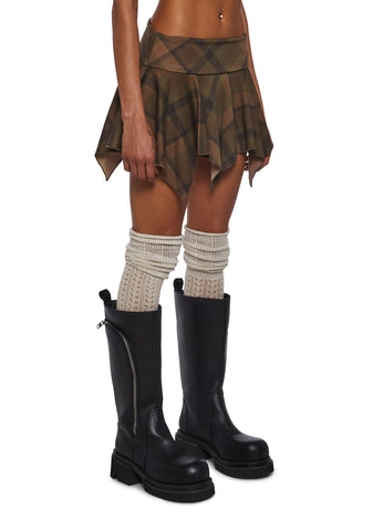 Latte Lover Mini Skirt