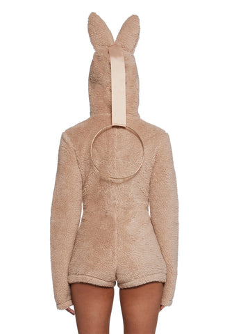 Labubu Costume - Beige