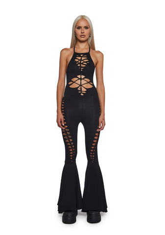 Submerged Ecstasy Cut Out Jumpsuit
