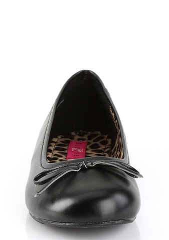 Anna-01 Ballet Flats-Black