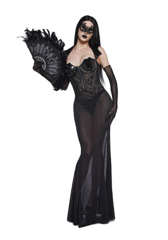 Vampire Chronicles Midi Dress