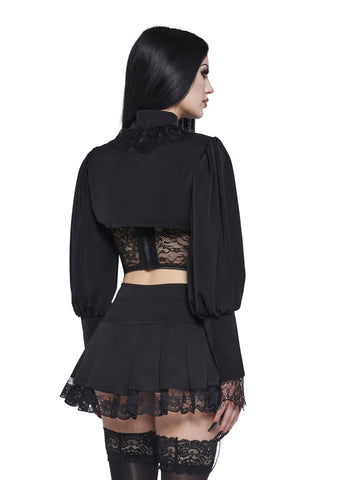Night Manor Long Sleeve Shrug