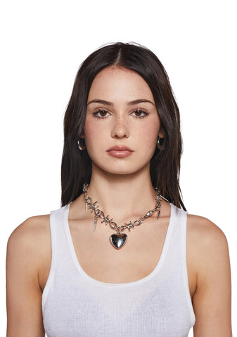 Chain Heart Necklace