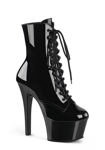 Aspire-1020 Platform Ankle Boots-Black