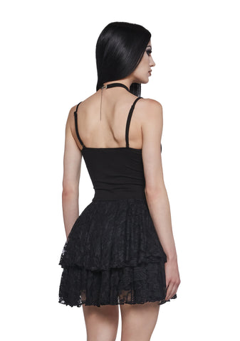 Captivating Horror Mini Dress