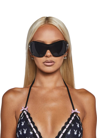 Camera Shy Shield Sunglasses