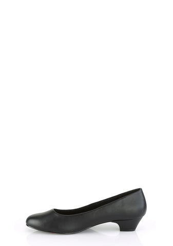 Gwen-01 Classic Pumps-Black PU
