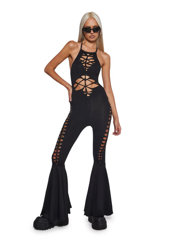 Submerged Ecstasy Cut Out Jumpsuit