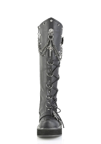 Emily-221 Platform Knee High Boots