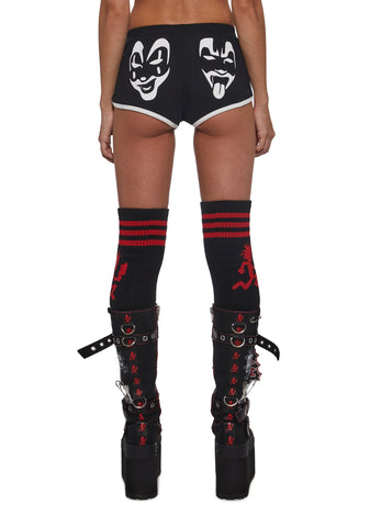 Painted Laughs Booty Shorts