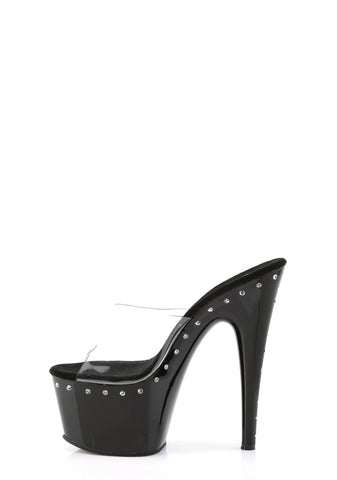 Adore-701LS Platform Slides-Black