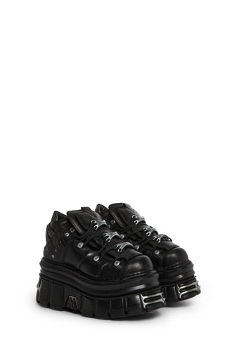 M-106-C179 Double Stacked Platform Sneakers
