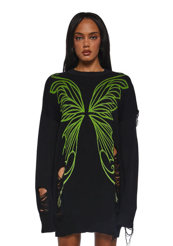 Music Of The Heart Oversized Sweater