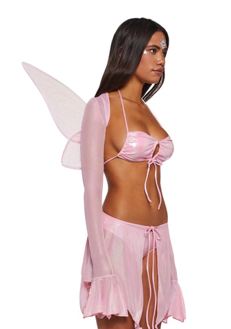 Fairy Nights Costume Set With Wings