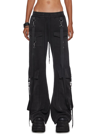 Techno Beats Suspender Joggers