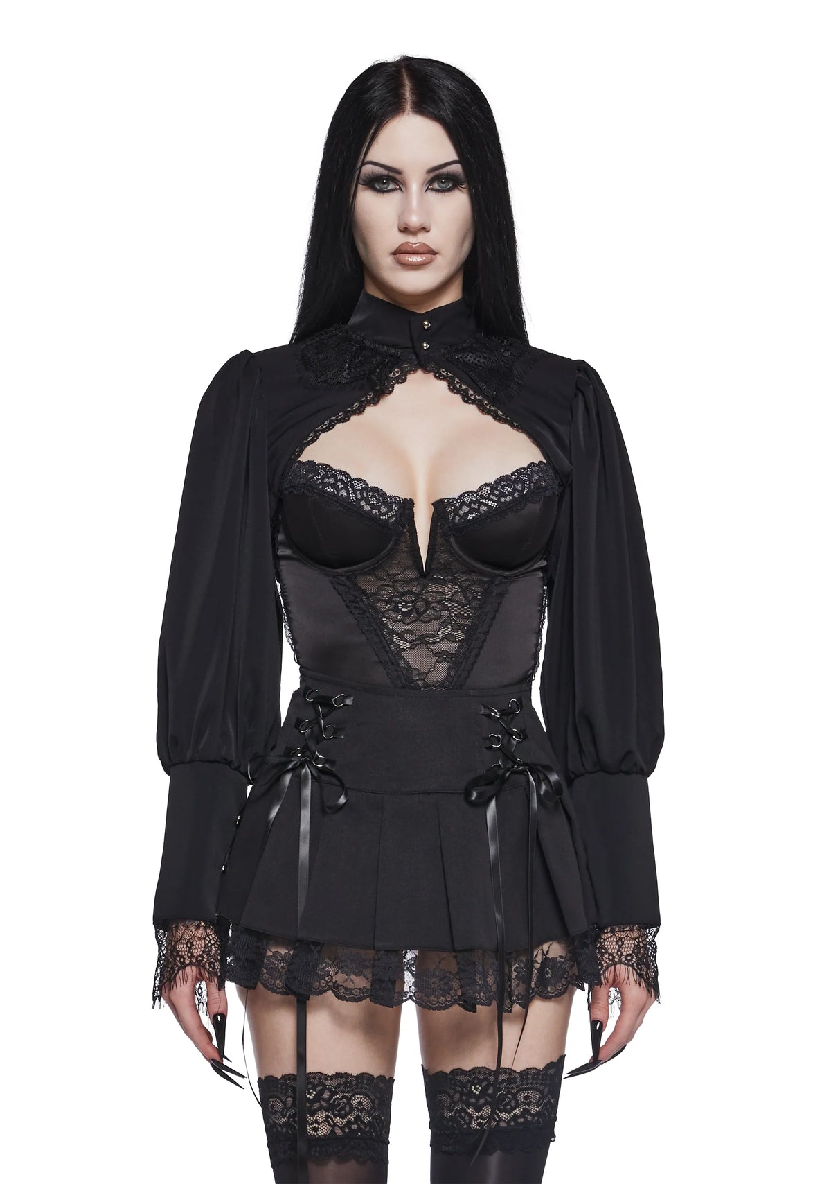 Night Manor Long Sleeve Shrug