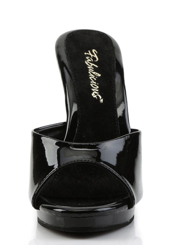 Flair-401 Platform Slides-Black