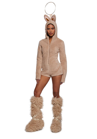 Labubu Costume - Beige