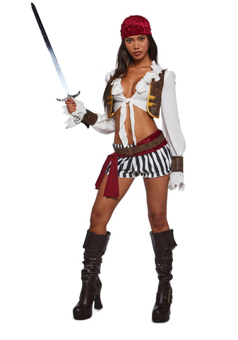 No Prisoners Pirate Costume