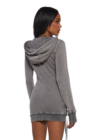 Feisty Juvenile Hoodie Dress
