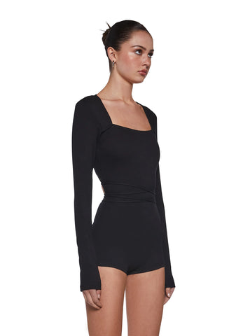 Signal Open Back Romper