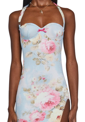 Romance Nights Floral Maxi Dress