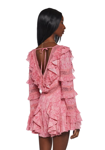 Dusk Dancer Lace Romper