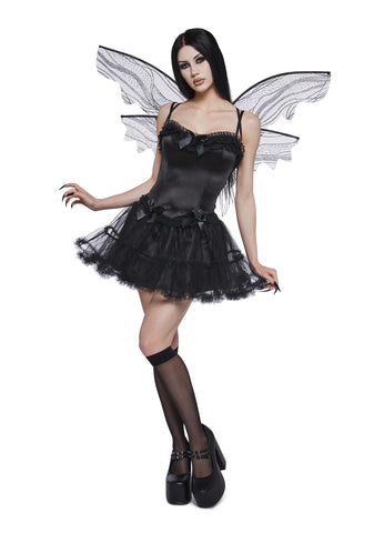 Romantic Age Corset Top - Black