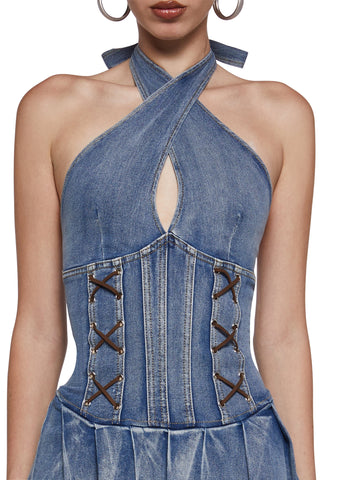 Invite Only Halter Dress