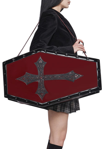 Wine Dead Weight Coffin Weekender