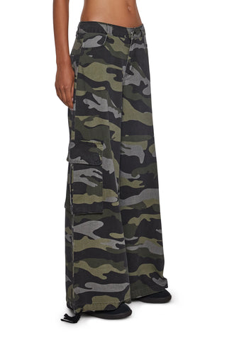 MP3 Dreams Camo Cargo Pants
