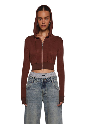 Alternate Ending Thermal Zip-Up Hoodie