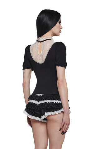 Temptress Eyes Lace Top