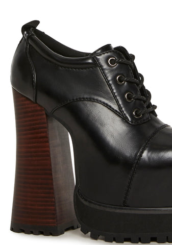 Aura Vibes Platform Oxfords