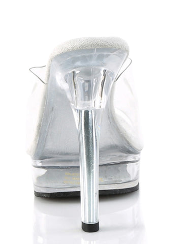 Majesty-501 Platform Slide-Clear