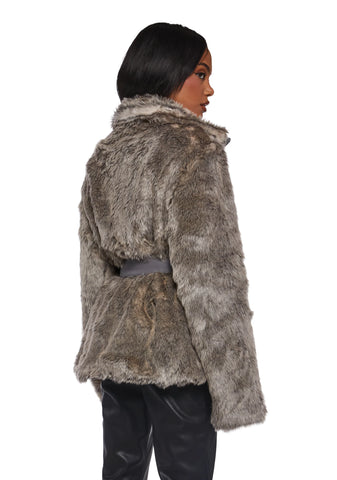 Total Legacy Faux Fur Coat