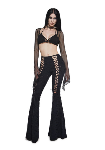 Beyond The Woods Flare Pants