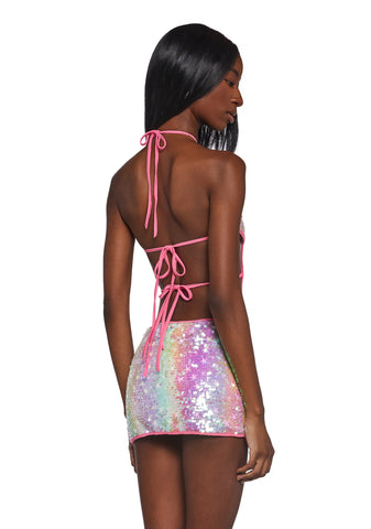 Carnival Starscape Halter Dress