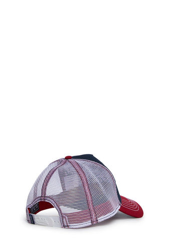 Red And Black Trucker Hat