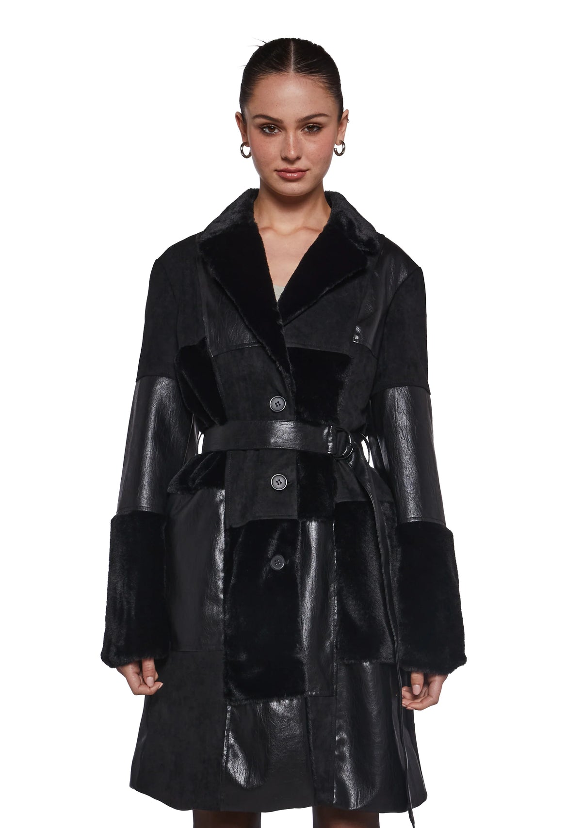 In The Twilight Faux Fur Coat