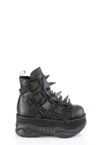 Neptune-68 Unisex Platform Ankle Boots