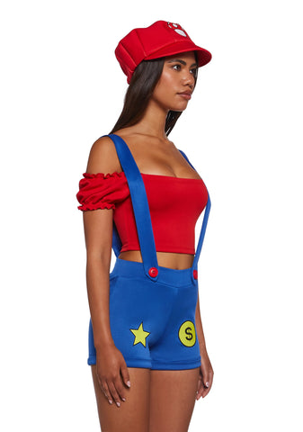 Let's A Go Shorts Costume